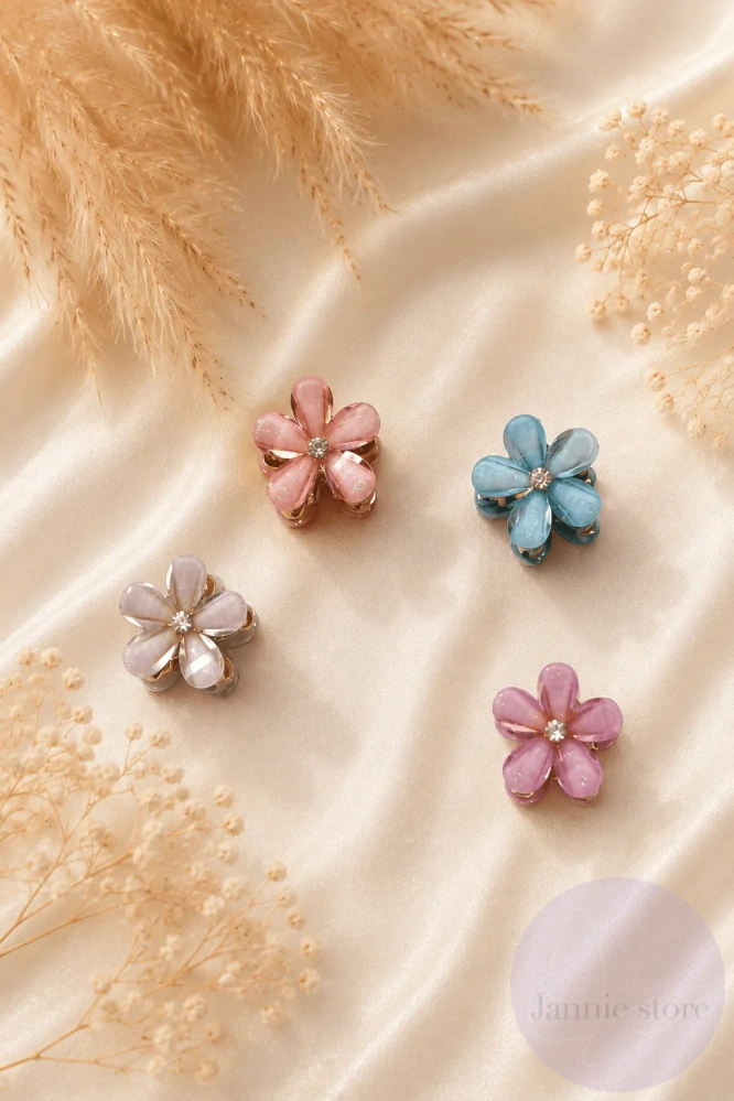 Flower Hair Clips
