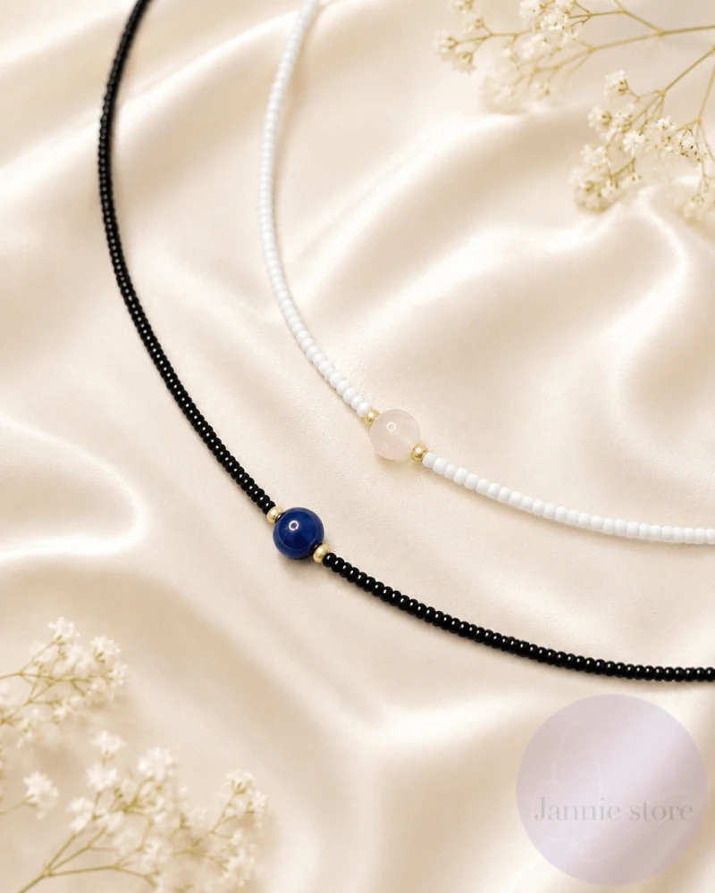 Minimalist Mineral Necklace