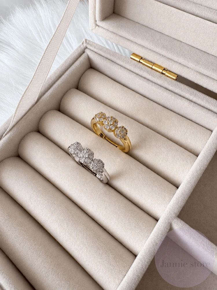 Triple Shiny Ring