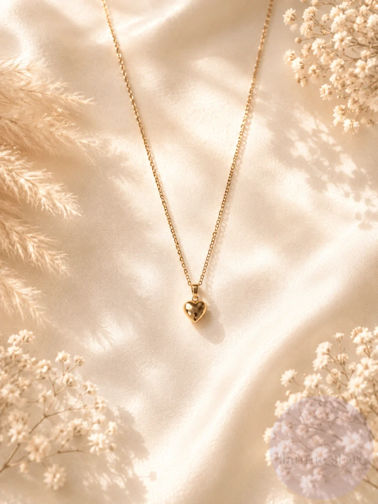 Golden Heart Necklace
