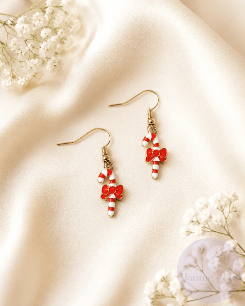 Candy Cane Earrings