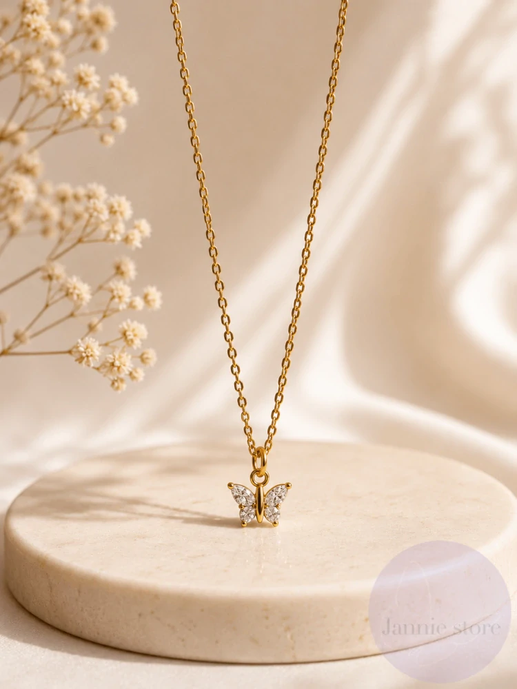Small Butterfly Necklace