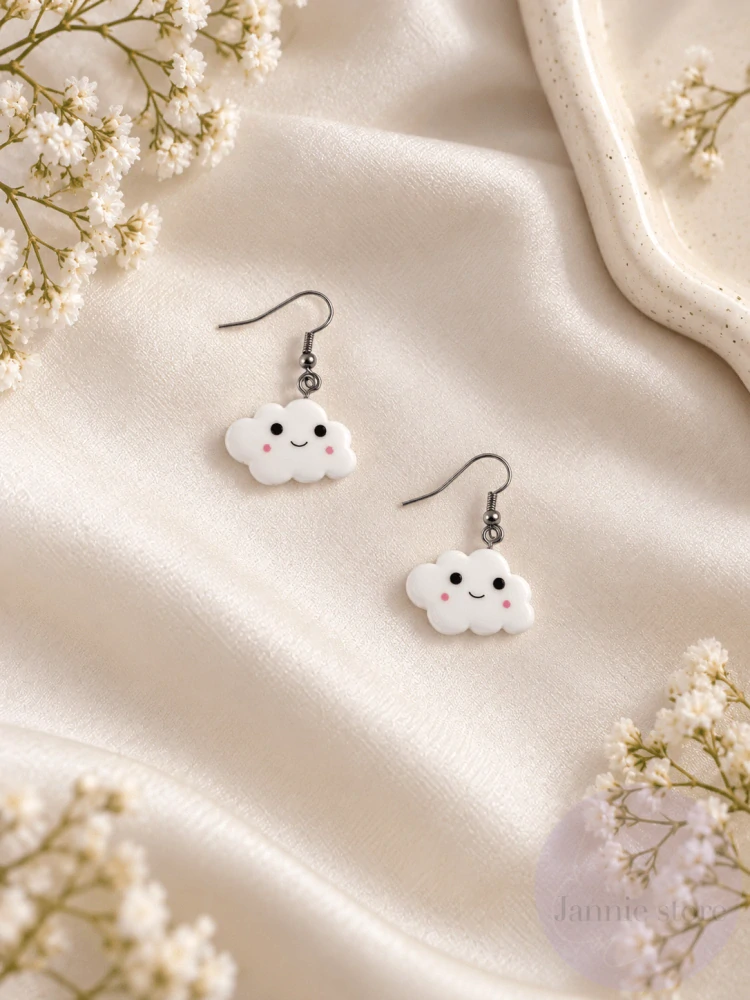 Clouds Earring