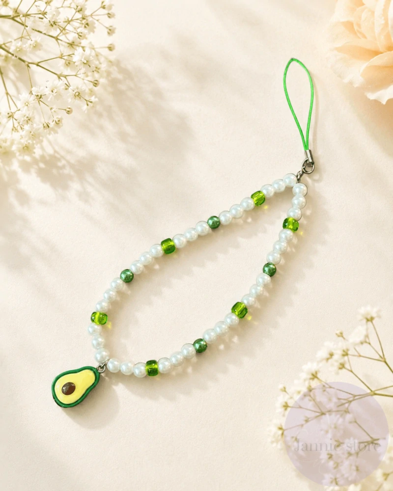 Avocado Phone Charm