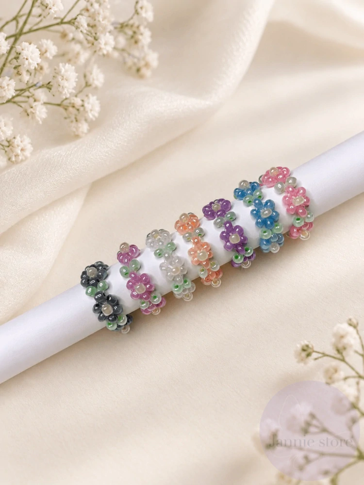 Pastel Flower Ring