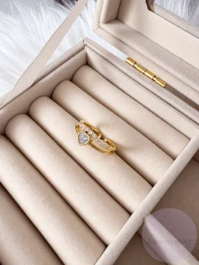 Heart Double Ring