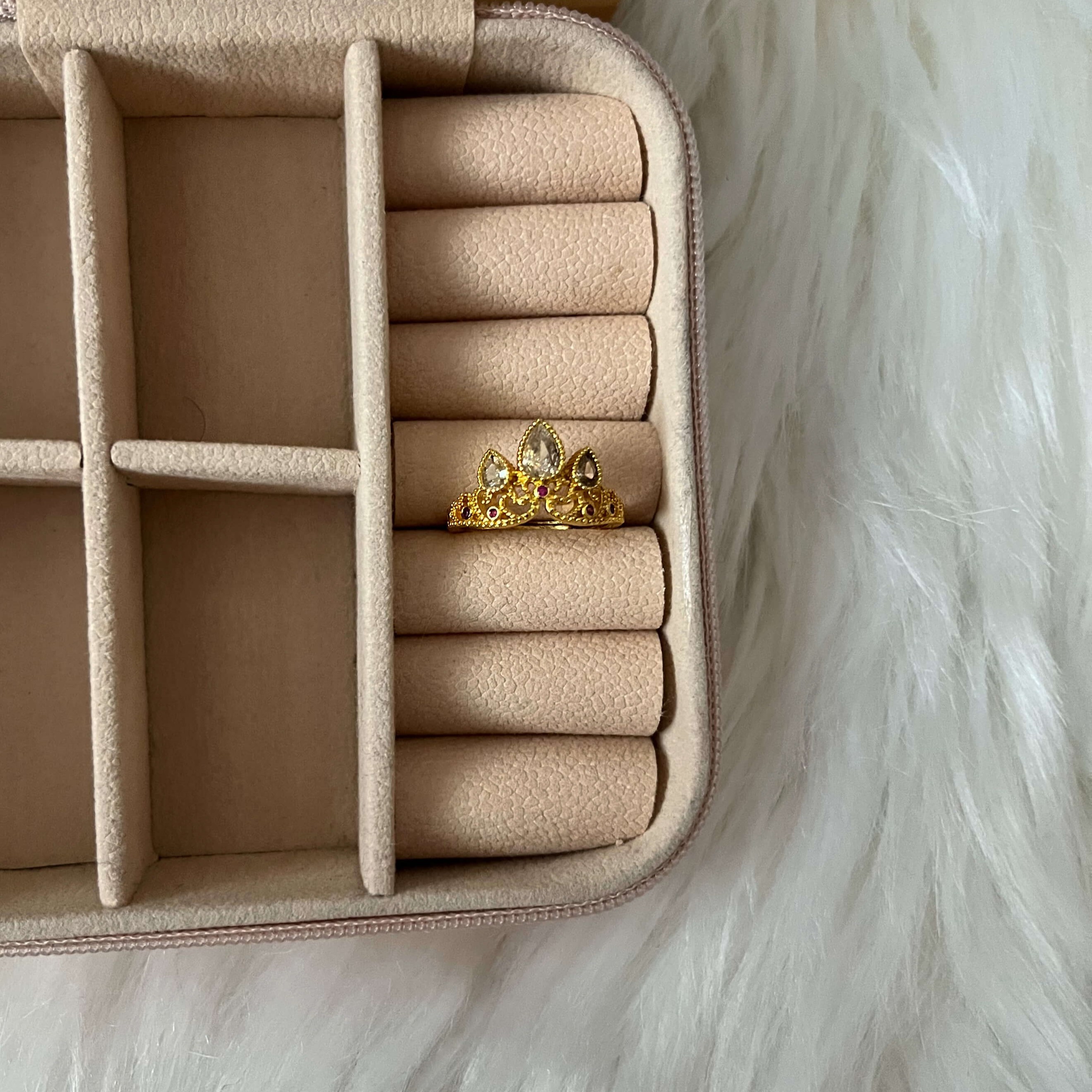 Ranpunzel Princess Crown Ring