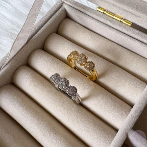 Triple Bloom Ring