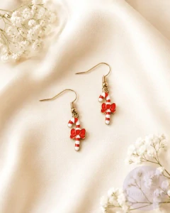 Candy Cane Earrings