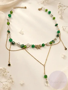 Green-Golden Necklace