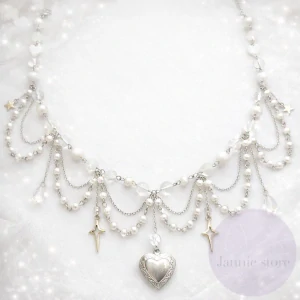 White-Silver Necklace