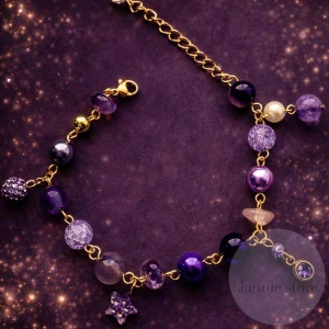 Purple-Gold Bracelet 