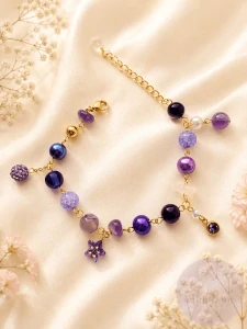 Purple-Gold Bracelet