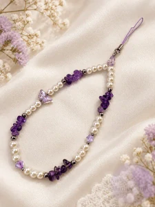 Amethyst Phone Charm