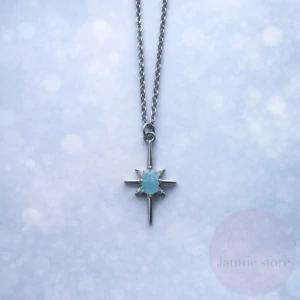 Falling Star Necklace - Blue