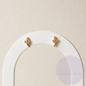 Golden Leaves Earrings