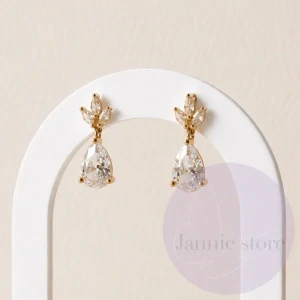 Big Zirconia Earring