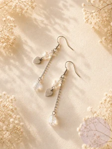 Silver Stardust Earrings