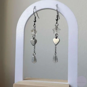 Silver Stardust Earrings