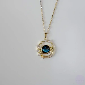 Golden Universe Necklace