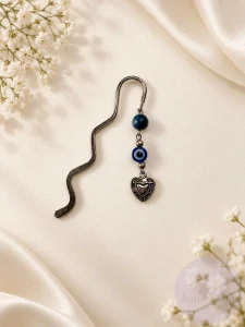 Wavy silver bookmark