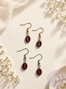 Coffee Bean Earrings