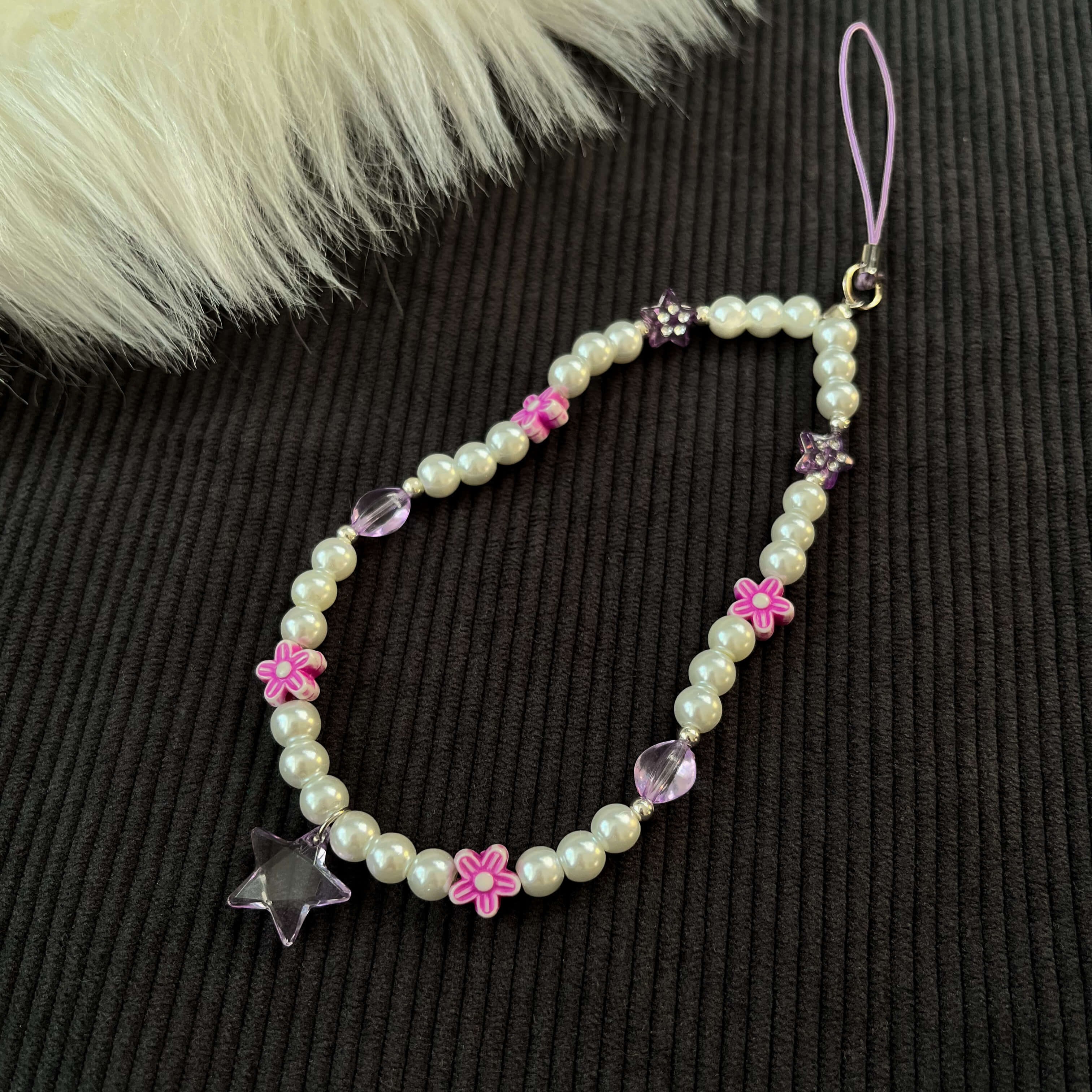 Star phone charm