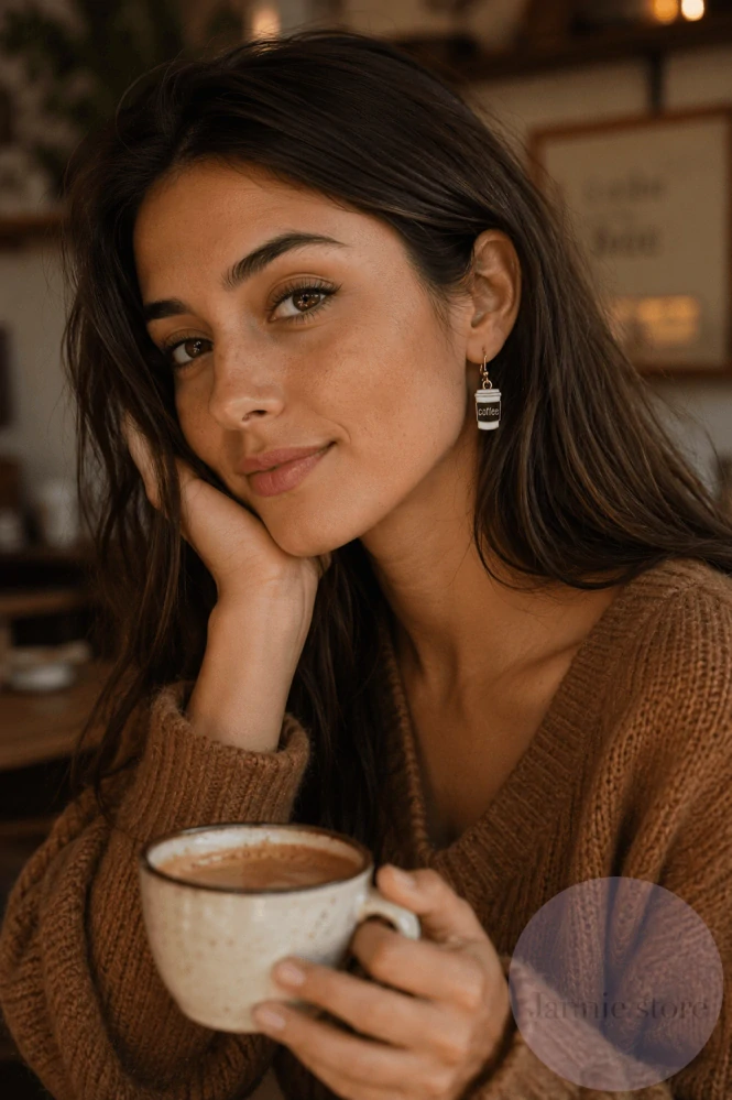 Coffee Lover Earrings