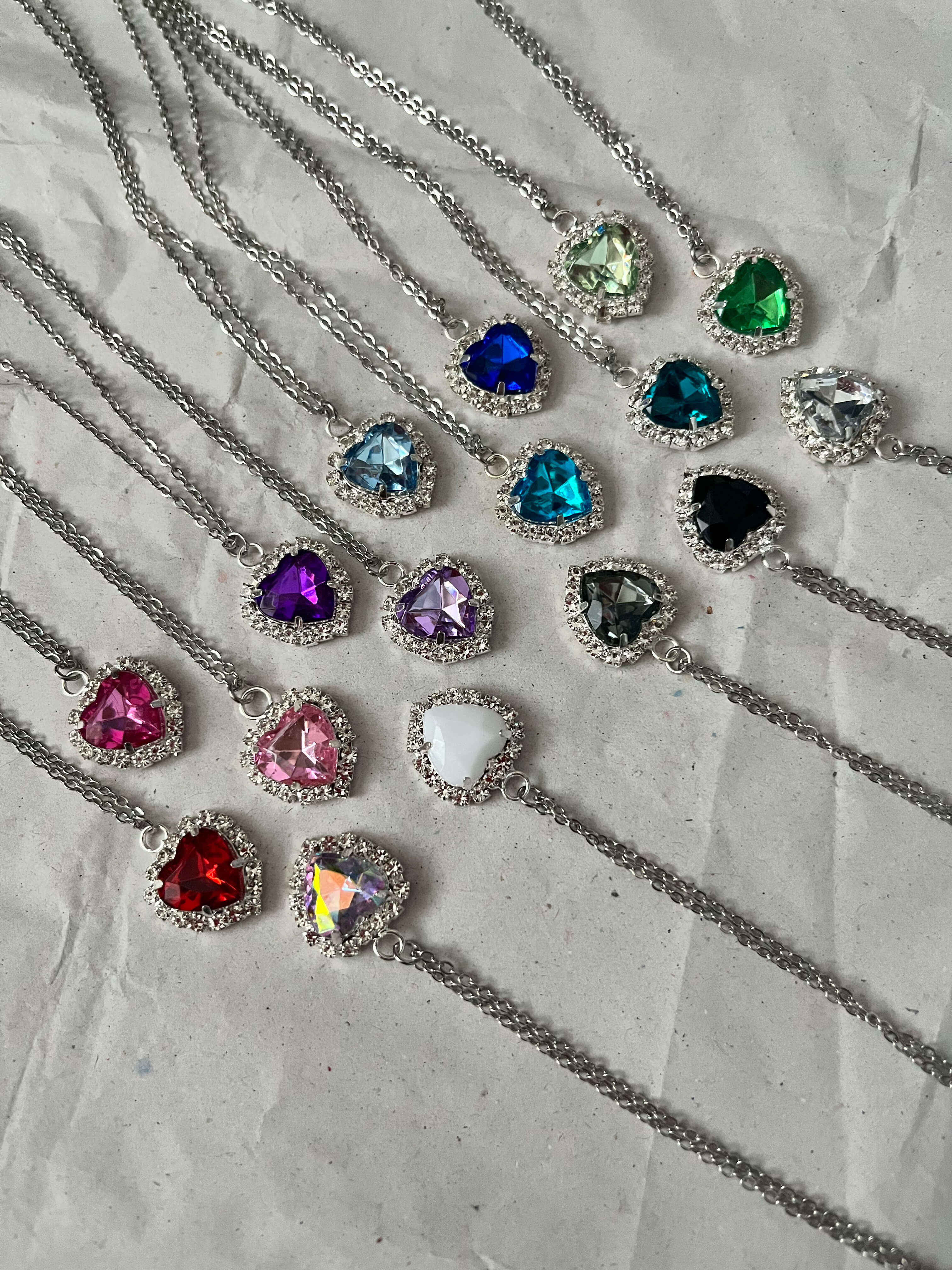 Diamond heart necklace 