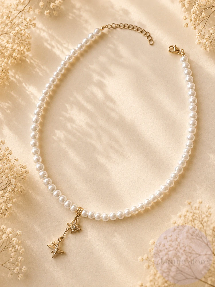Starlight Pearl Necklace