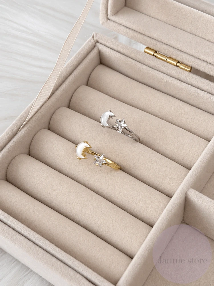 Pearl Moon Ring