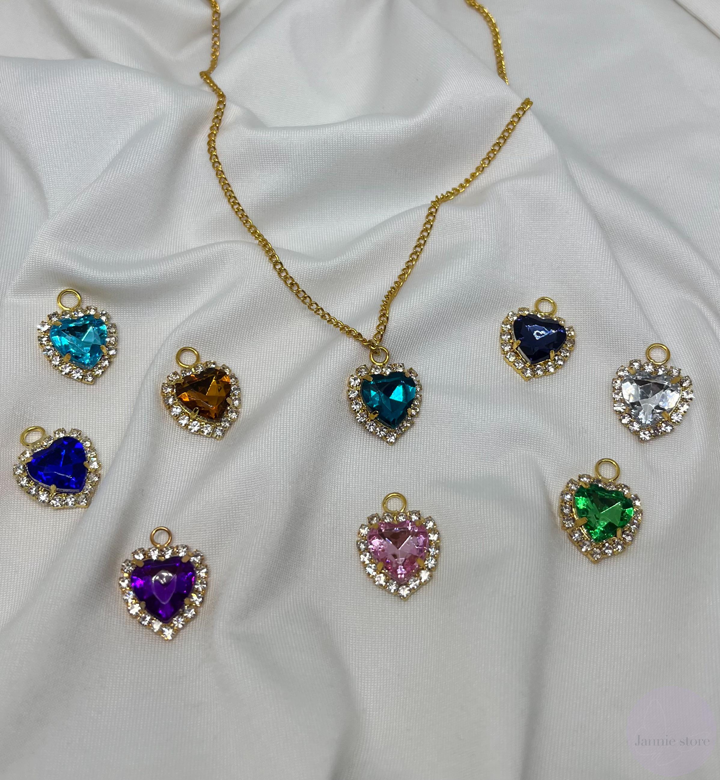 Pearl heart necklace