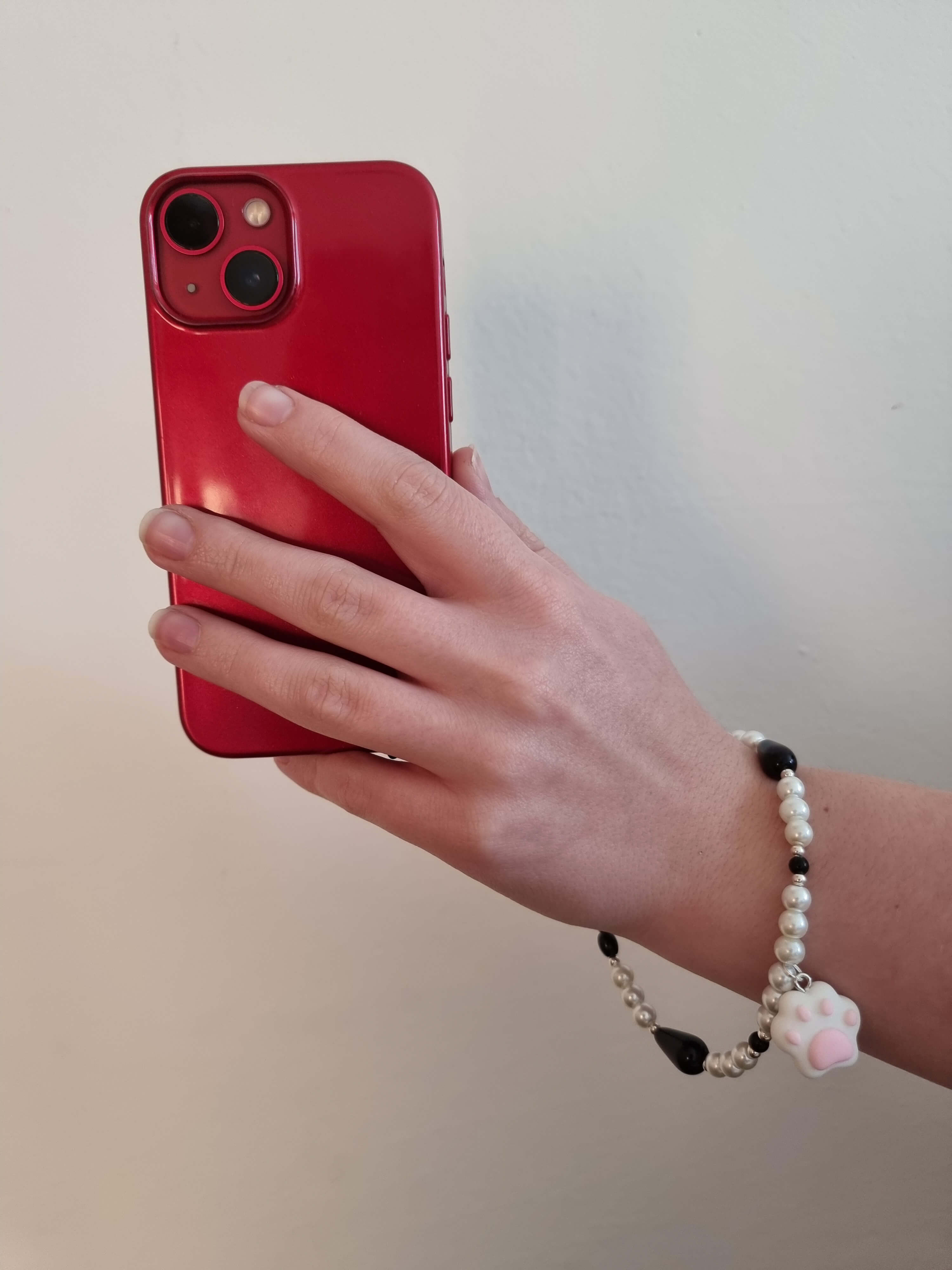 Paw phone charm