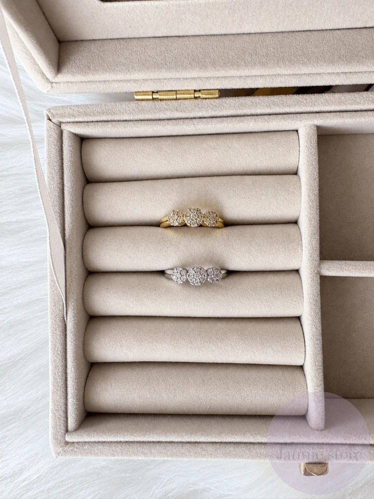 Triple Shiny Ring