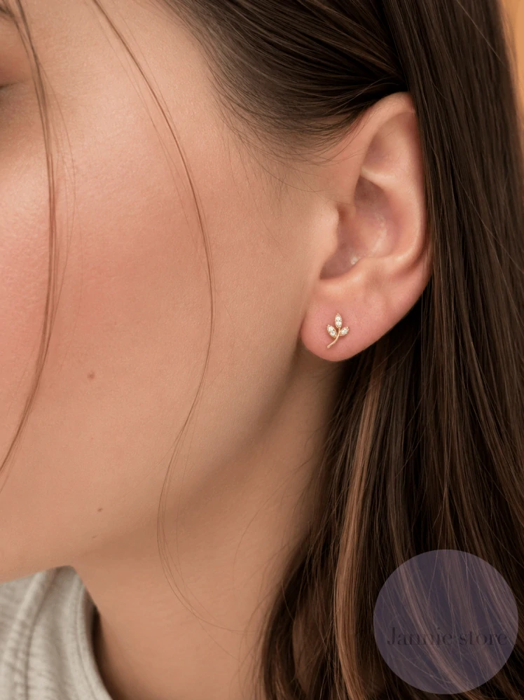 Golden Leaves Earrings