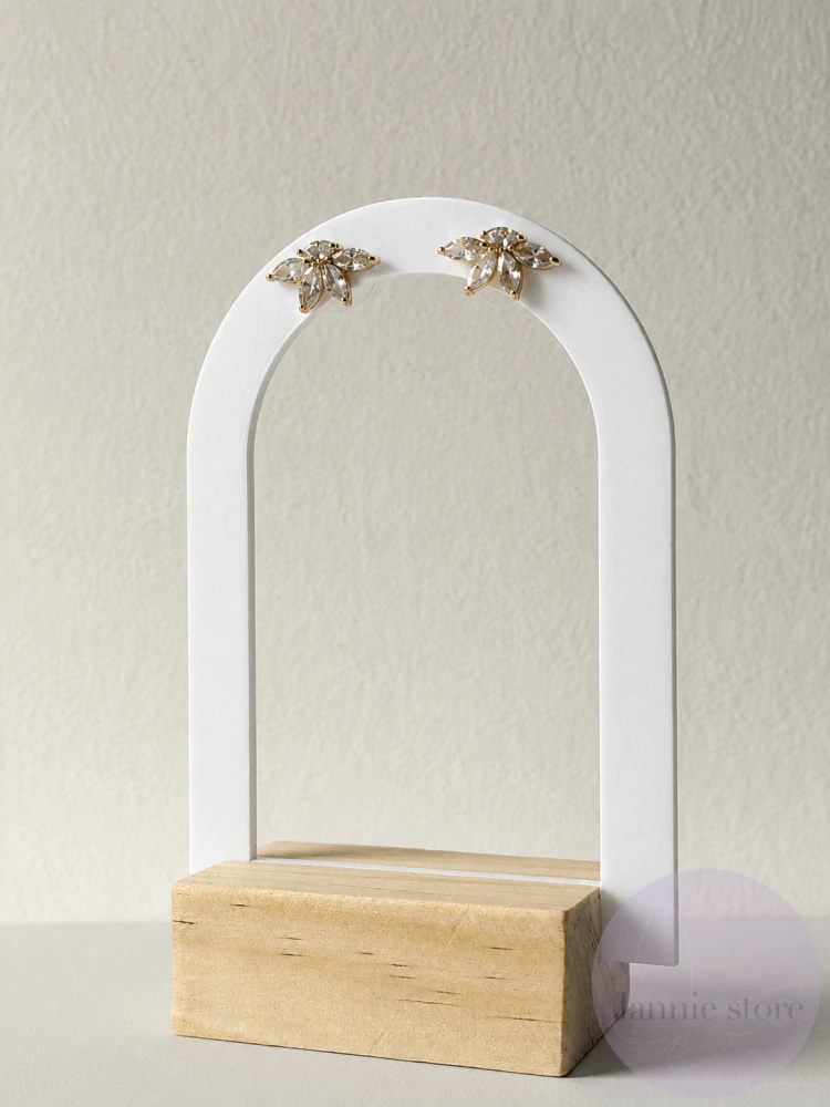 Golden Flower Earrings