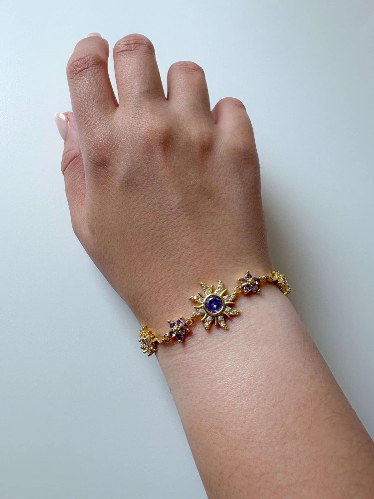 Purple Sun Bracelet