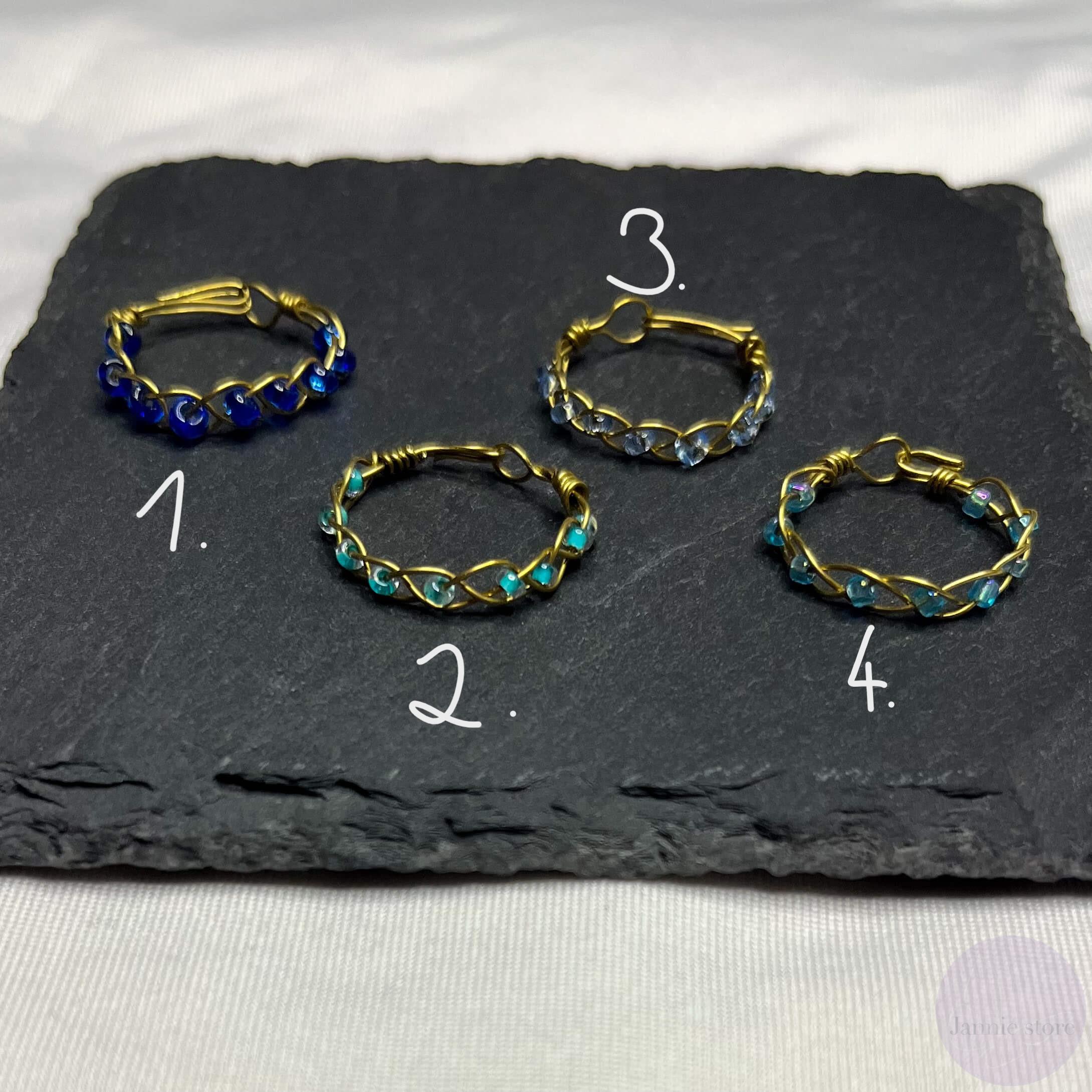 Blue rings