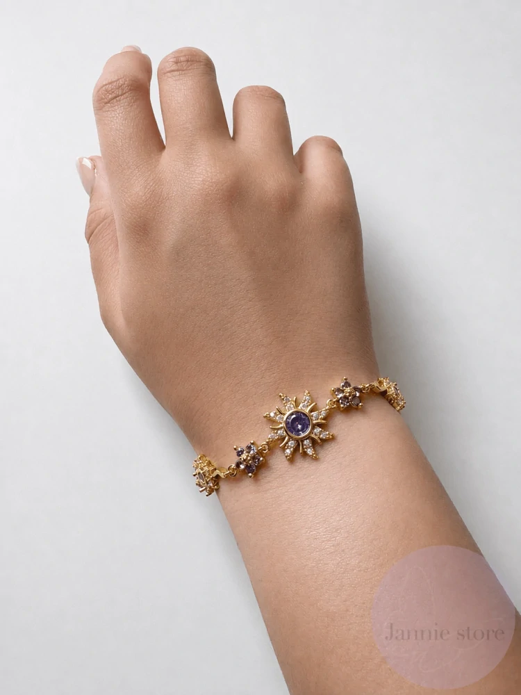 Purple Sun Bracelet