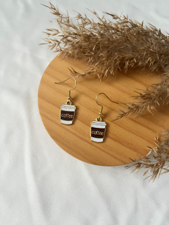 Coffee Earrings