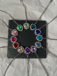 Diamond heart necklace 