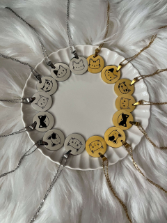 Cat Head Necklace