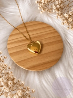 Classic Heart Locket - Gold