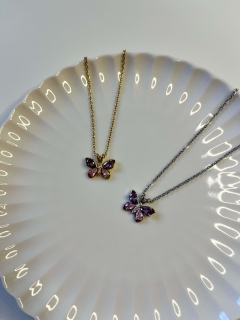Shiny Butterfly Necklace