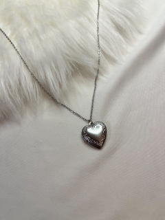 Vintage heart pendant - small